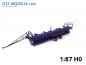 Preview: Koppelwagen T890 B01 3x Drillmaschine A202 schwarzolive blau Arbeitsstellung